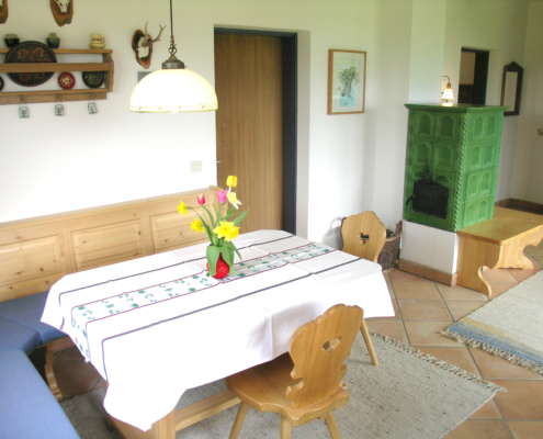 Eßbereich mit viel Platz für 2-6 Personen, Ferienhaus Astrid