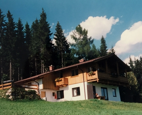 Apartment Ferienhaus Astrid, Terrasse und Garten