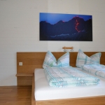 gemütliches Schlafzimmer im Apartment-Ferienhaus Astrid