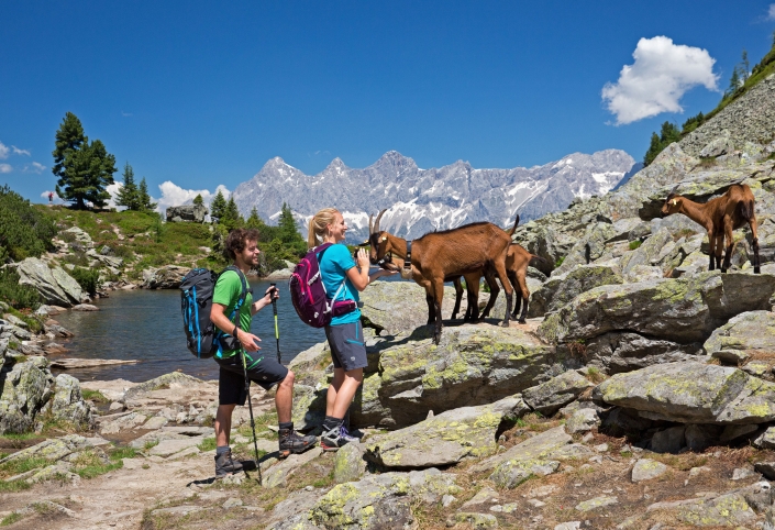 Wanderung in den Schladminger Tauern, Spiegelsee-Reiteralm