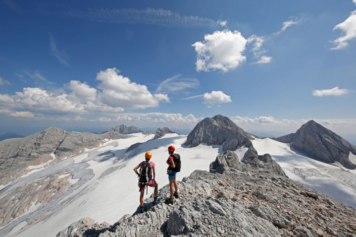 Dachstein Gletscher - Klettersteige und Weitwander Touren