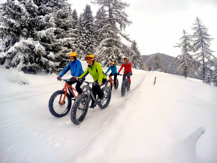 geführte Fatbike Touren am Hochplateau Ramsau am Dachstein